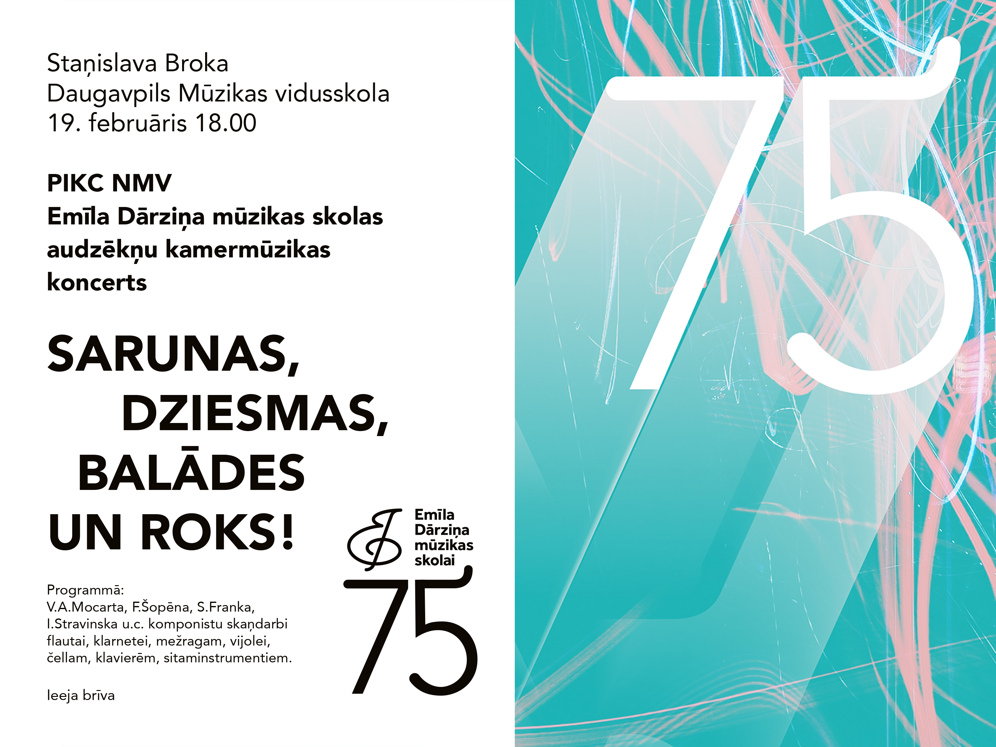 EDMS 75 sarunas dziesmas balades roks