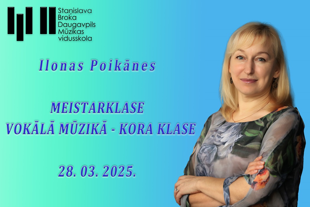 Afiša pilnveides kursiem  Kora klases pedagogiem