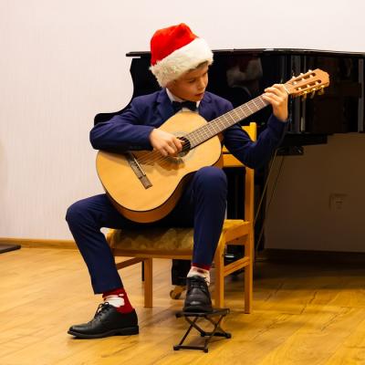 Ģitāras spēles nodaļas koncerts ZIEMAS AKORDS