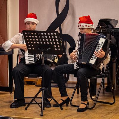 Akordeona nodaļas ZIEMASSVĒTKU KONCERTS
