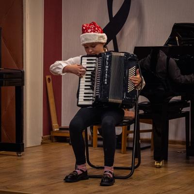 Akordeona nodaļas ZIEMASSVĒTKU KONCERTS