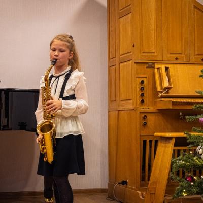 Pūšaminstrumentu nodaļas ZIEMASSVĒTKU KONCERTS