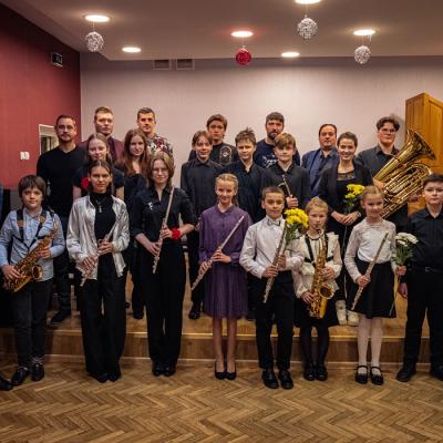 Pūšaminstrumentu nodaļas ZIEMASSVĒTKU KONCERTS