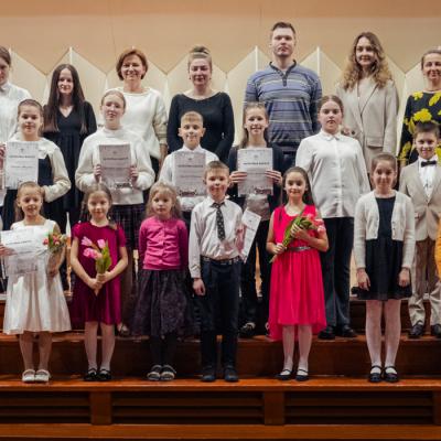 Klavieru nodaļas koncerts Pavasaris klāt!