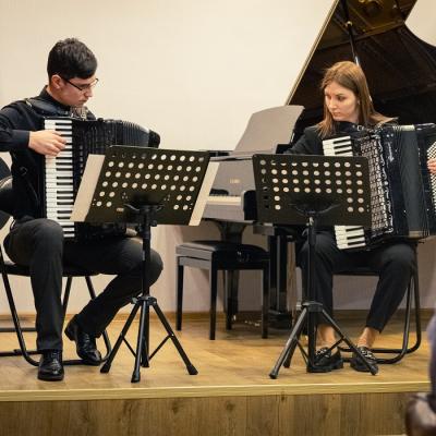 Akordeona nodaļas Pavasara koncerta