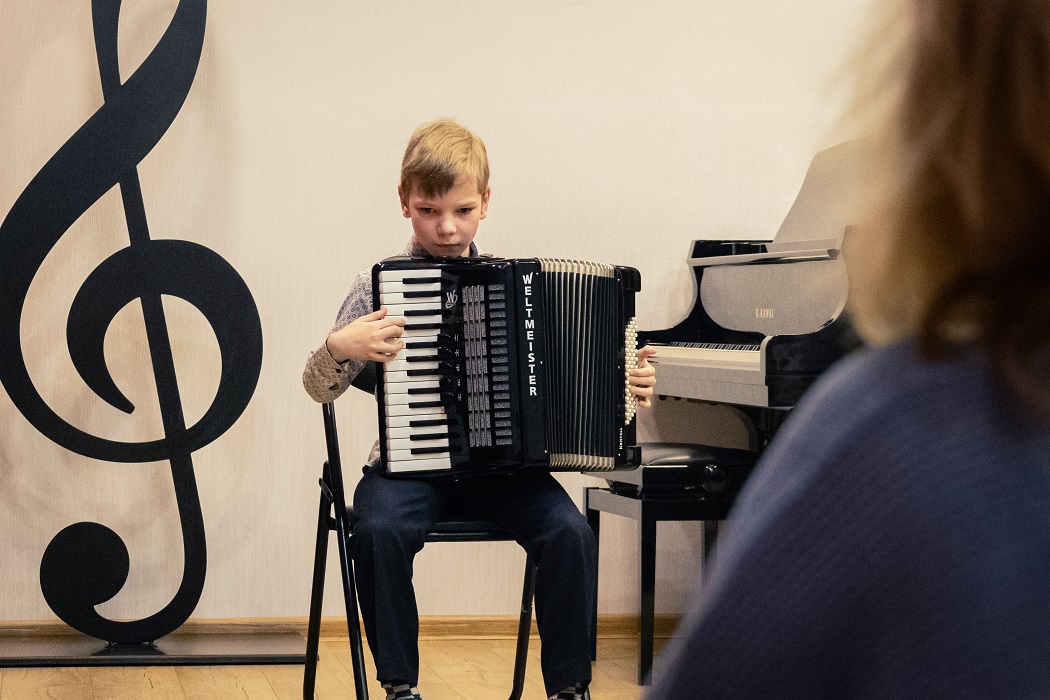 Akordeona nodaļas Pavasara koncerta