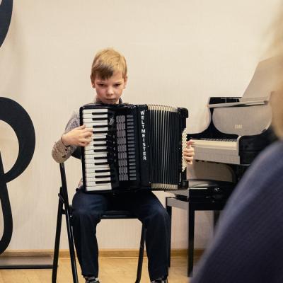 Akordeona nodaļas Pavasara koncerta