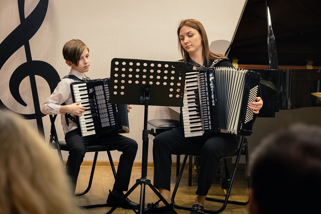 Akordeona nodaļas Pavasara koncerta