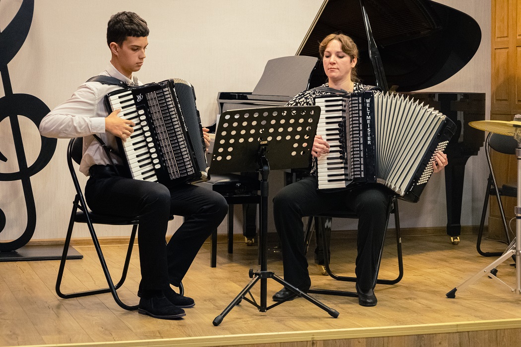 Akordeona nodaļas Pavasara koncerta