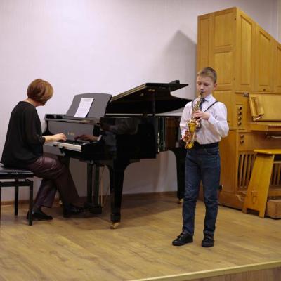 MS pūšaminstrumentu nodaļas Ziemassvētku koncerts