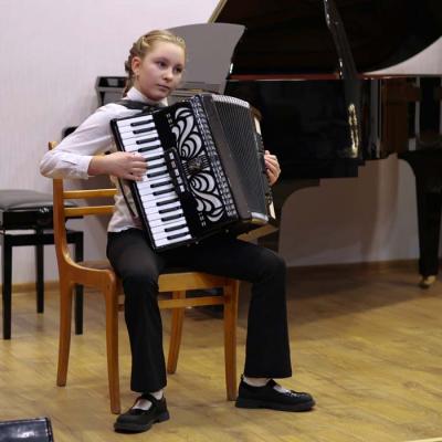 Akordeona nodaļas koncerts Ziemassvētku brīnums