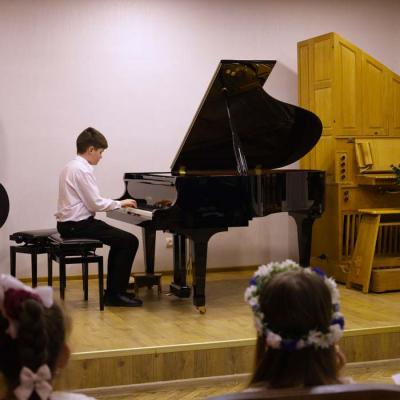 Vispārējo klavieru audzēkņu mācību koncerts “Ziemas muzikālie stāsti”