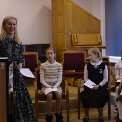Pedagogu profesionālās pilnveides kursi Kora klases pedagogiem Ilonas Poikānes vadībā