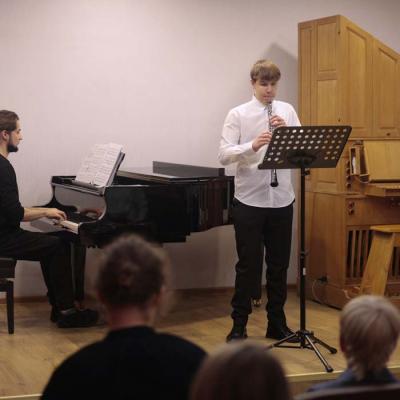 MS IP Pūšaminstrumentu spēle audzēkņu Ziemassvētku koncerts