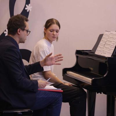 Meistarklases klavierspēlē Rūdolfa Vanka vadībā
