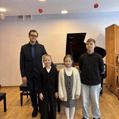 Meistarklases klavierspēlē Rūdolfa Vanka vadībā