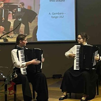 SBDMV Akordeona nodaļas audzēkņu koncerts