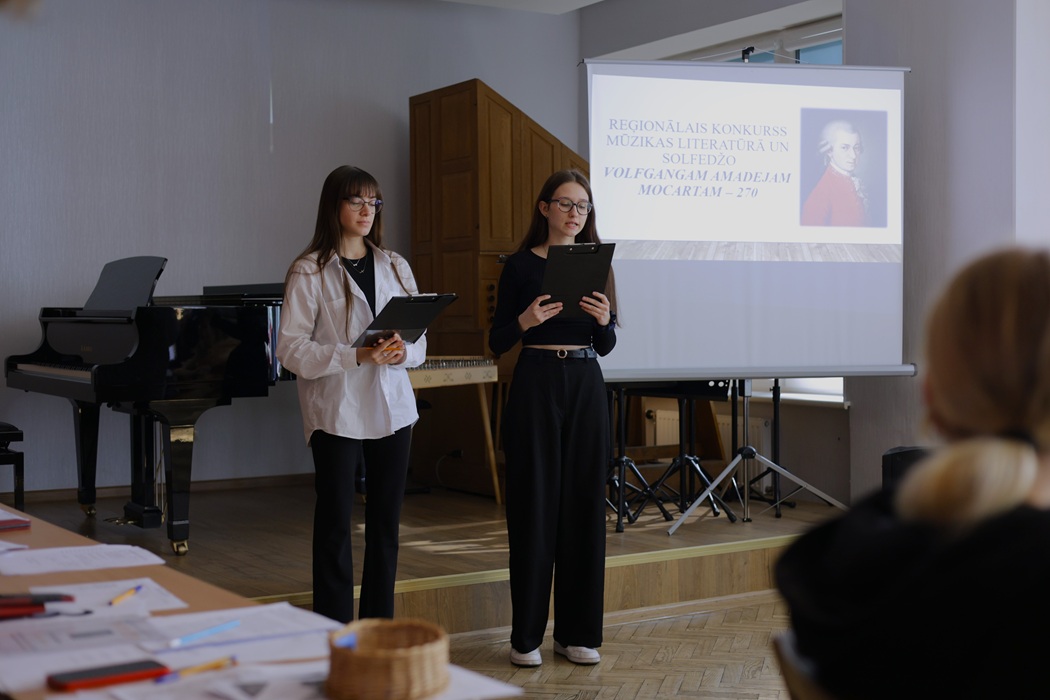 Reģionālais konkurss mūzikas literatūrā Volfgangam Amadejam Mocartam – 270