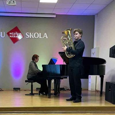 Reklāmas koncerts Špoģu Mūzikas un mākslas skolā