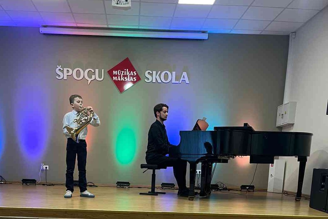 Reklāmas koncerts Špoģu Mūzikas un mākslas skolā