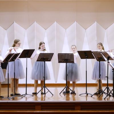 Latvijas mūzikas skolu izglītības programmas Pūšaminstrumentu spēle audzēkņu ansambļu konkurss LATGALES SVILPAUNIEKI