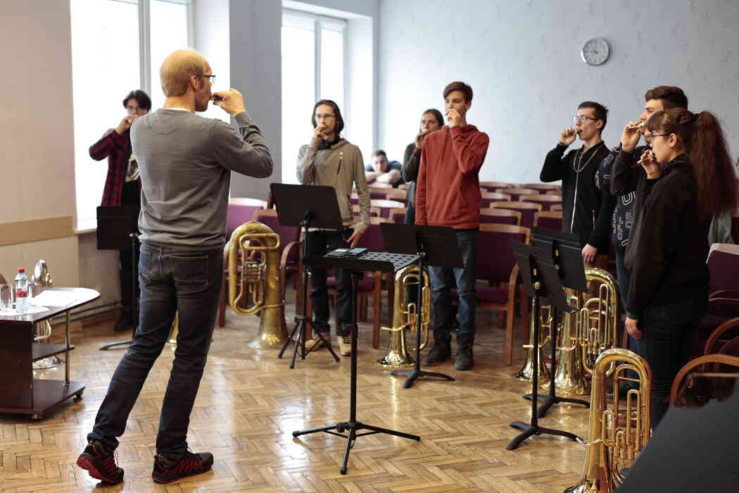 Tubista Daniela Ridera (Daniel Ridder) meistarklases