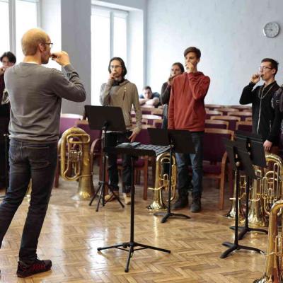 Tubista Daniela Ridera (Daniel Ridder) meistarklases
