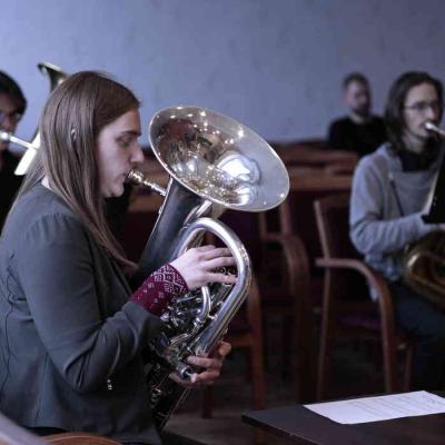 Tubista Daniela Ridera (Daniel Ridder) meistarklases
