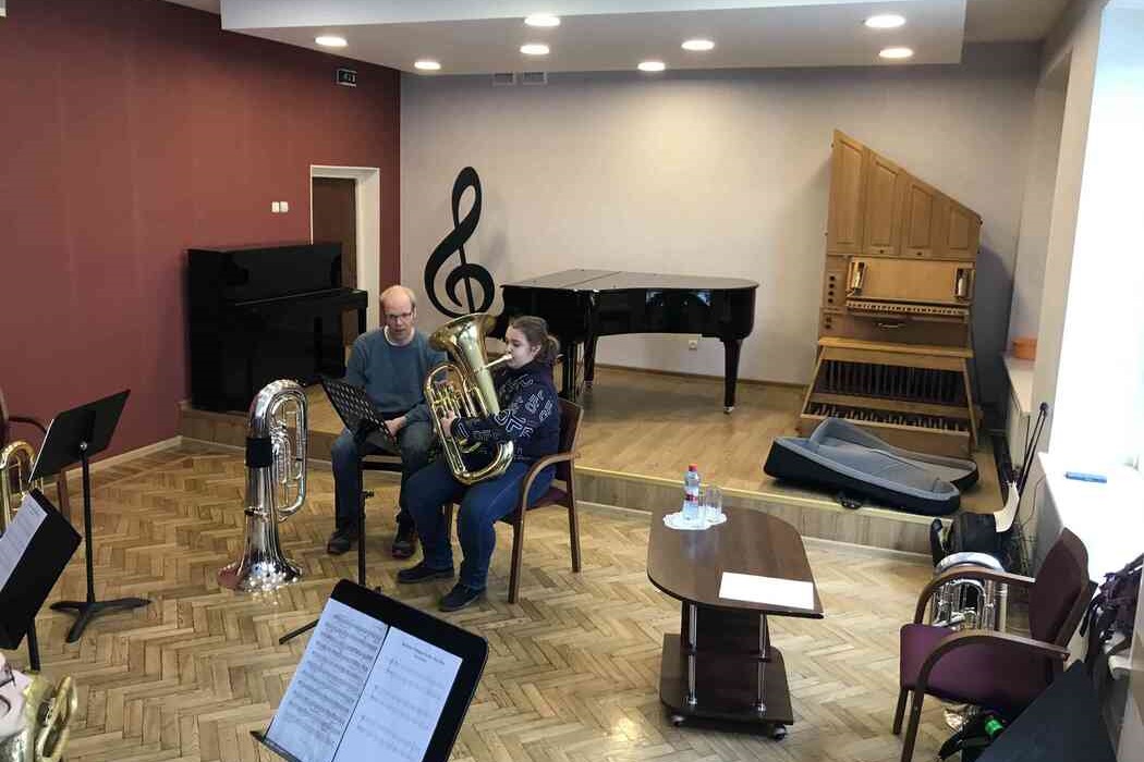 Tubista Daniela Ridera (Daniel Ridder) meistarklases