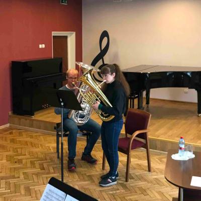 Tubista Daniela Ridera (Daniel Ridder) meistarklases