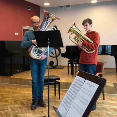 Tubista Daniela Ridera (Daniel Ridder) meistarklases