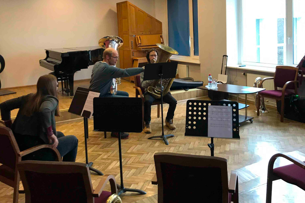 Tubista Daniela Ridera (Daniel Ridder) meistarklases