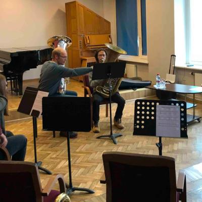 Tubista Daniela Ridera (Daniel Ridder) meistarklases