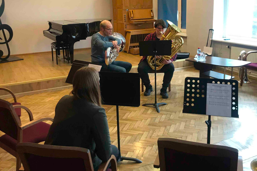 Tubista Daniela Ridera (Daniel Ridder) meistarklases