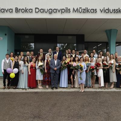 Izlaidums Staņislava Broka Daugavpils Mūzikas vidusskolā